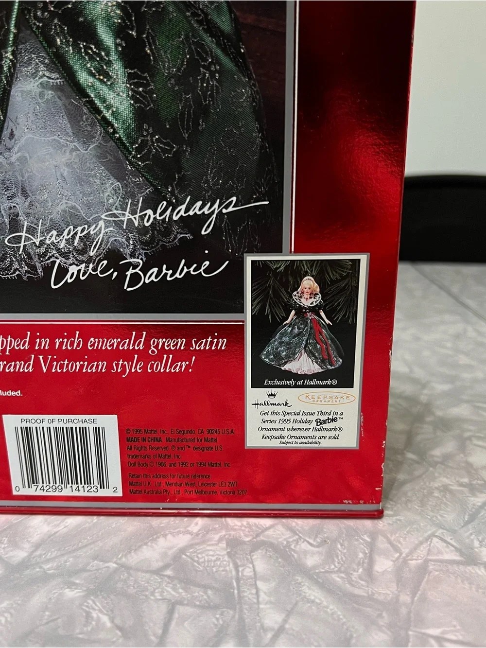 1995 Vintage Happy Holiday Barbie